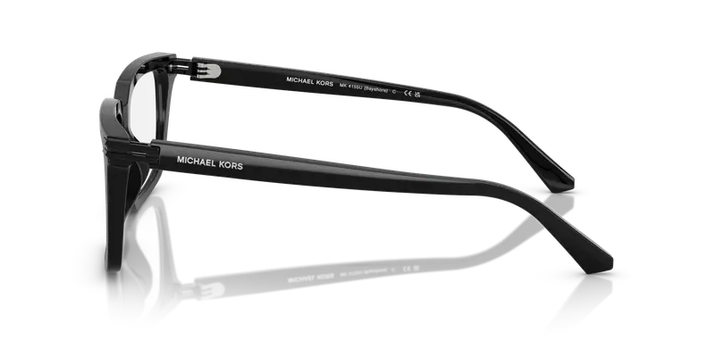 Michael Kors Uomo MK4155U BAYSHORE 3005 Montature da vista Acetato Nero Trasparente Squadrata Normale miniatura 3