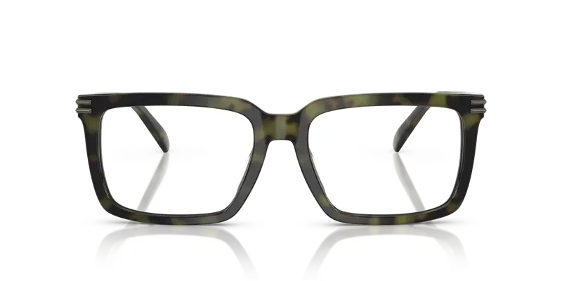 Michael Kors Uomo MK4155U BAYSHORE 3705 Montature da vista Acetato Verde Trasparente Squadrata Normale miniatura 2