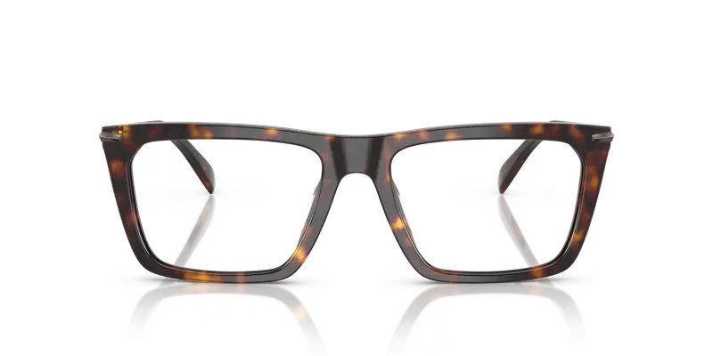 Michael Kors Uomo MK4157U ECHO PARK 3006 Montature da vista Acetato Tartaruga Trasparente Squadrata Normale miniatura 2