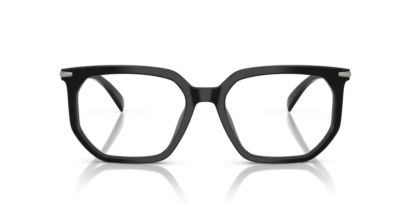 Michael Kors Uomo MK4158U SEQUOIA 3005 Montature da vista Acetato Nero Trasparente Geometrica Normale miniatura 2