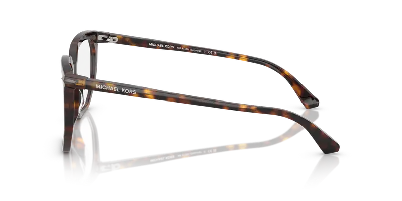 Michael Kors Uomo MK4158U SEQUOIA 3006 Montature da vista Acetato Tartaruga Trasparente Geometrica Normale miniatura 3