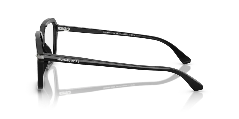 Michael Kors Uomo MK4159U SAGUARO 3005 Montature da vista Acetato Nero Trasparente Squadrata Normale miniatura 3