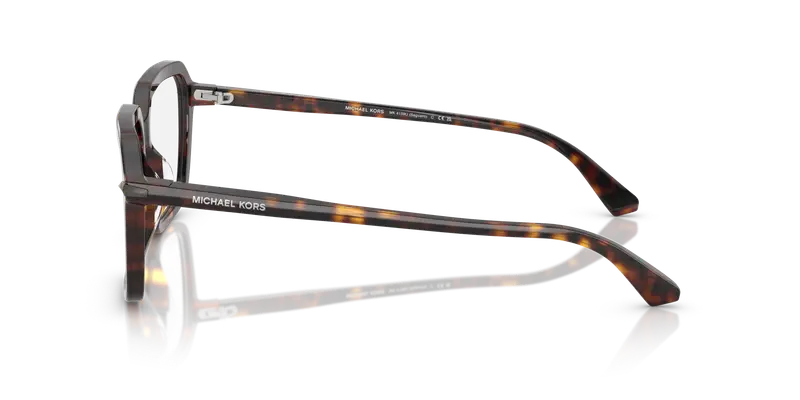 Michael Kors Uomo MK4159U SAGUARO 3006 Montature da vista Acetato Tartaruga Trasparente Squadrata Normale miniatura 3