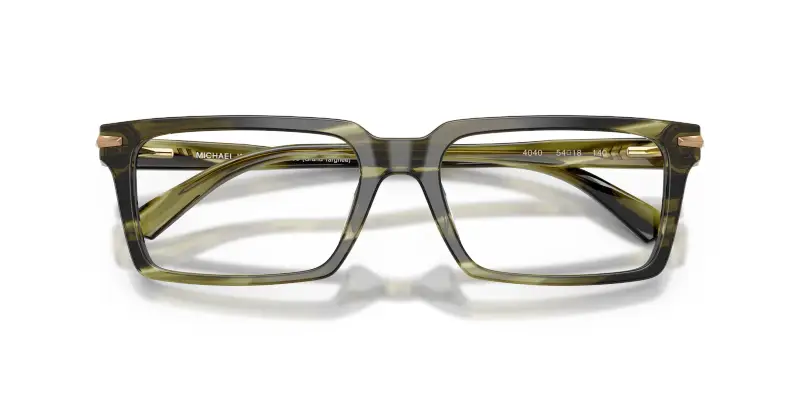 Uomo MK4173U GRAND TARGHEE 4040 Montature da vista Acetato Verde Trasparente Squadrata Normale miniatura 2