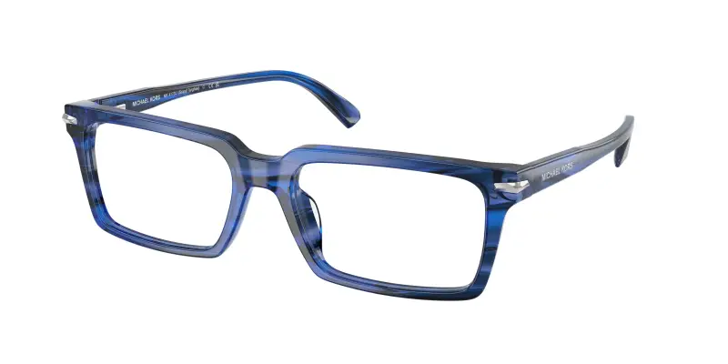 Uomo MK4173U GRAND TARGHEE 4041 Montature da vista Acetato Blu Trasparente Squadrata Normale