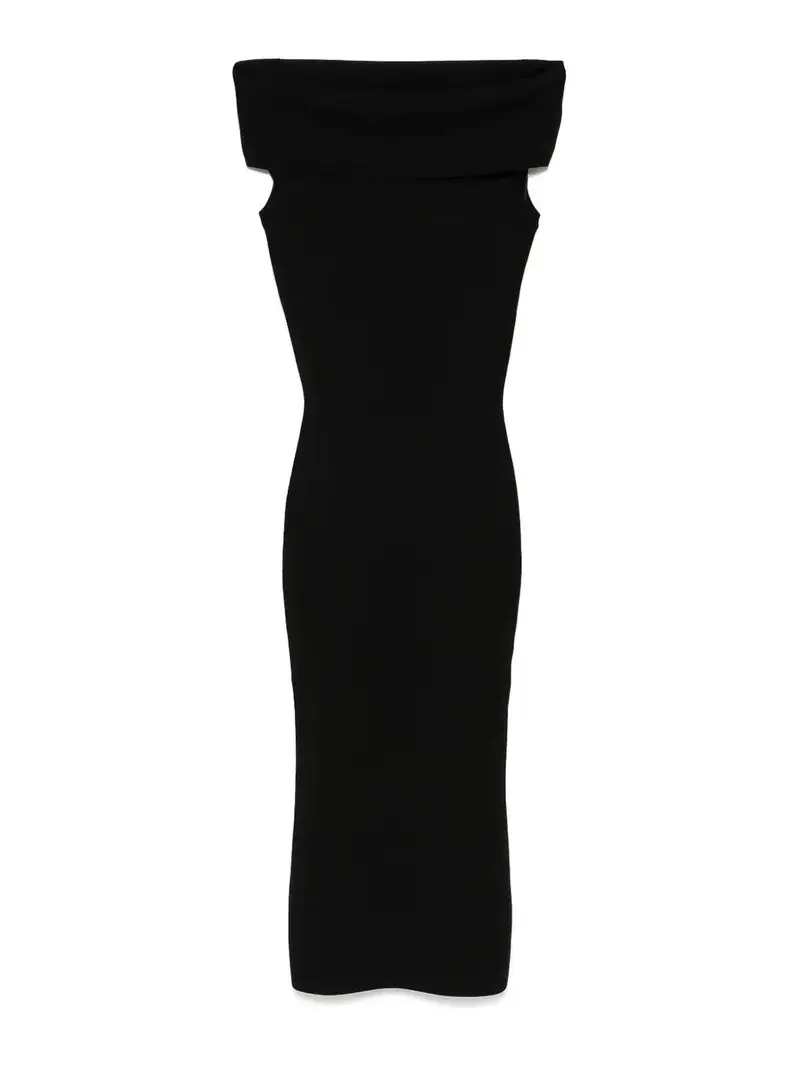 Vestito a maglia Nero