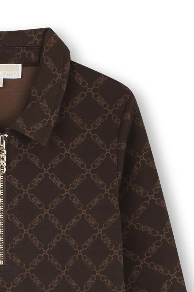 vestito bambina colore marrone R30475 miniatura 4