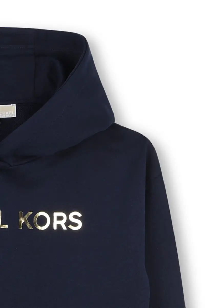 vestito di cotone bambina colore blu navy R30479 miniatura 4