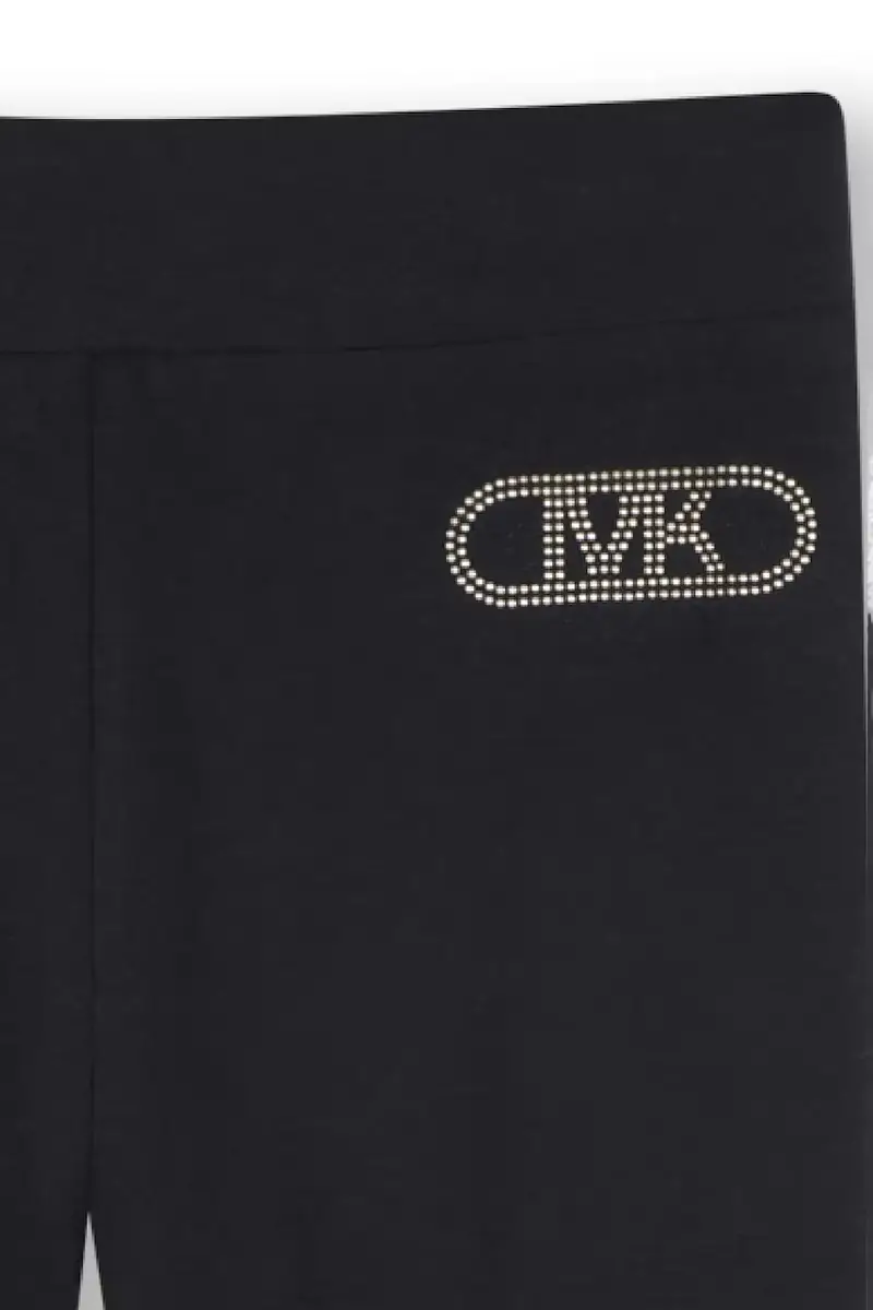 vestito di cotone per bambini colore nero con applicazione R30448 miniatura 3