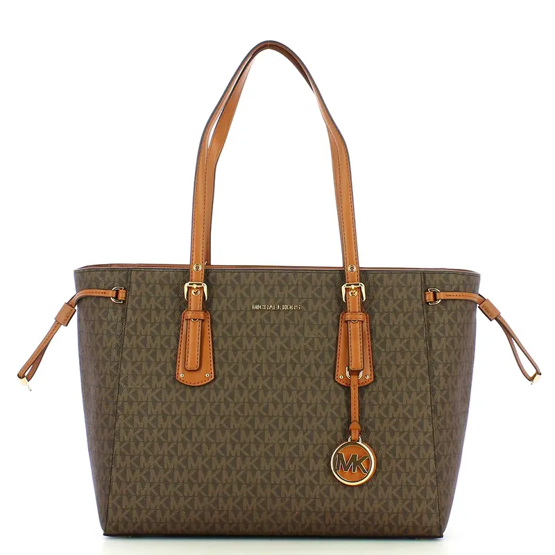 Michael Kors Voyager Md Mf Tz Tote 200 Marrone
