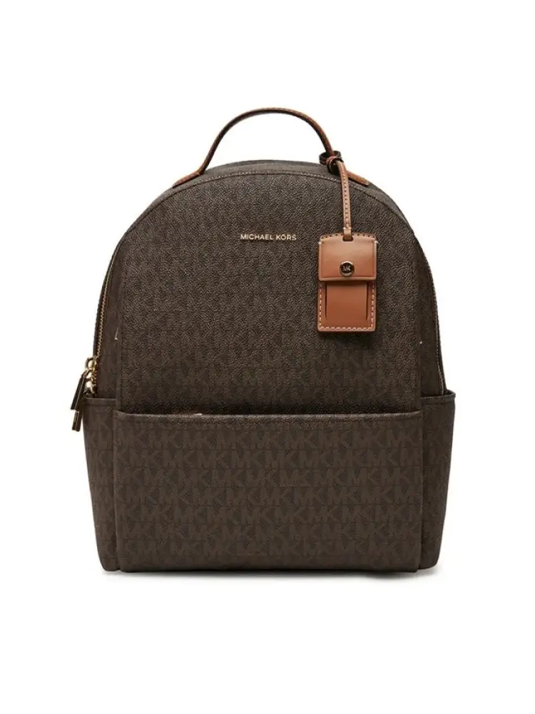 zaino sable medio michael kors marrone