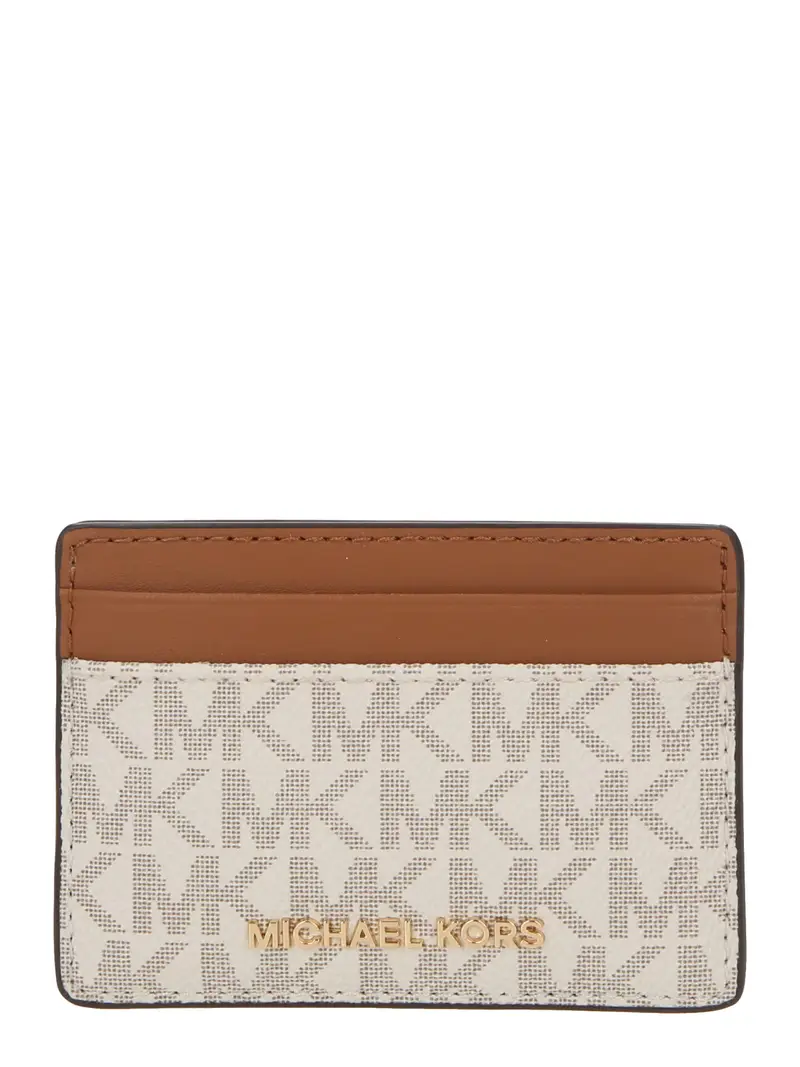 Astuccio crema / marrone / oro / nero