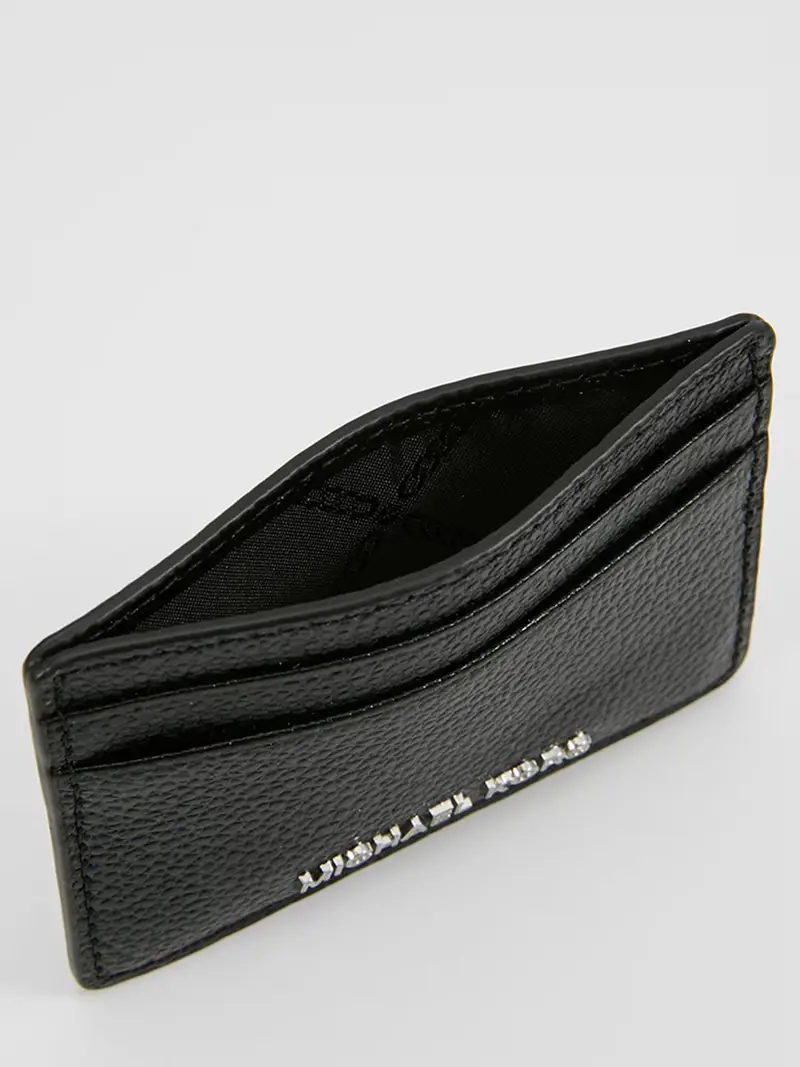 Michael Michael Kors Astuccio Donna Nero in Pelle miniatura 3