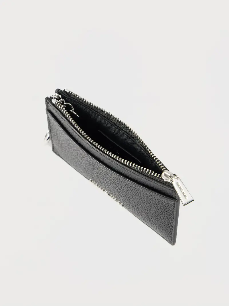 Michael Michael Kors Astuccio nero in pelle miniatura 2