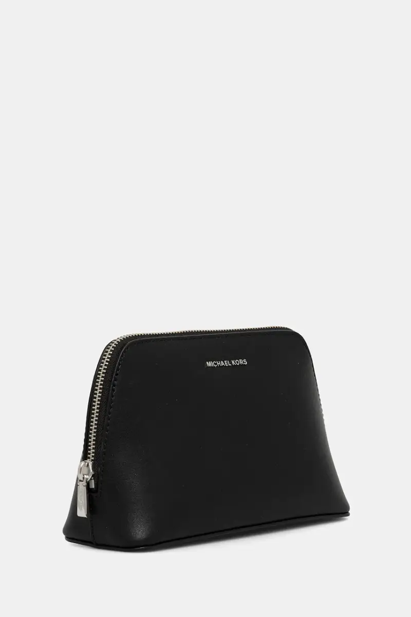 astuccio per trucchi in pelle colore nero 32F5SJ6T2T miniatura 2