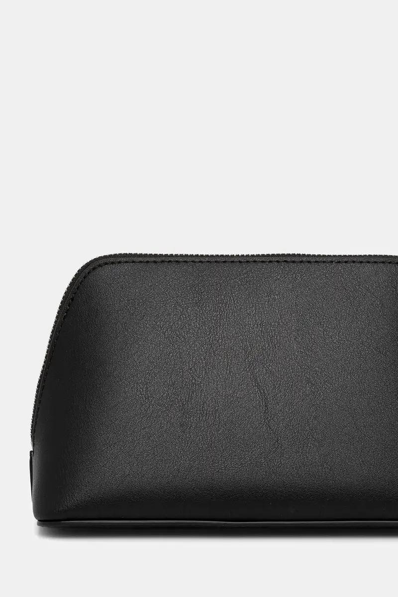 astuccio per trucchi in pelle colore nero 32F5SJ6T2T miniatura 4