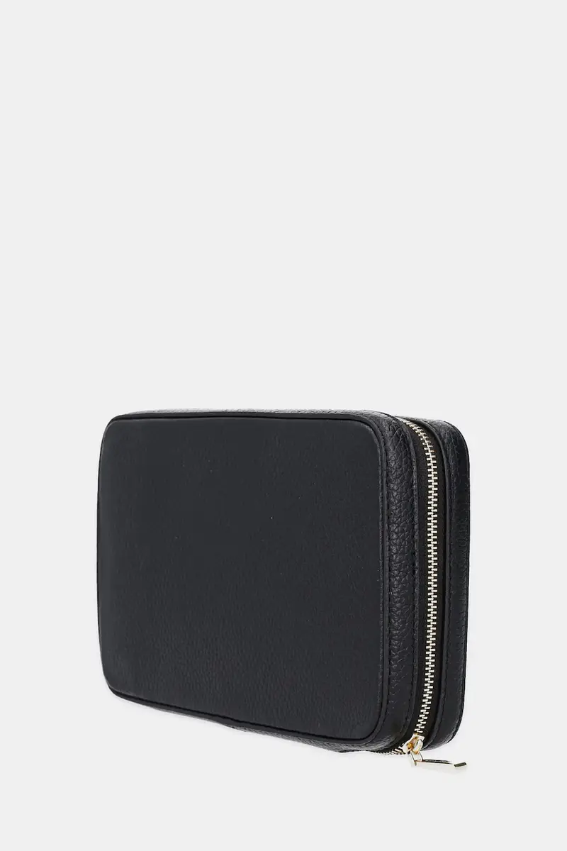 astuccio per trucchi in pelle colore nero 32T5GTMV3L miniatura 2