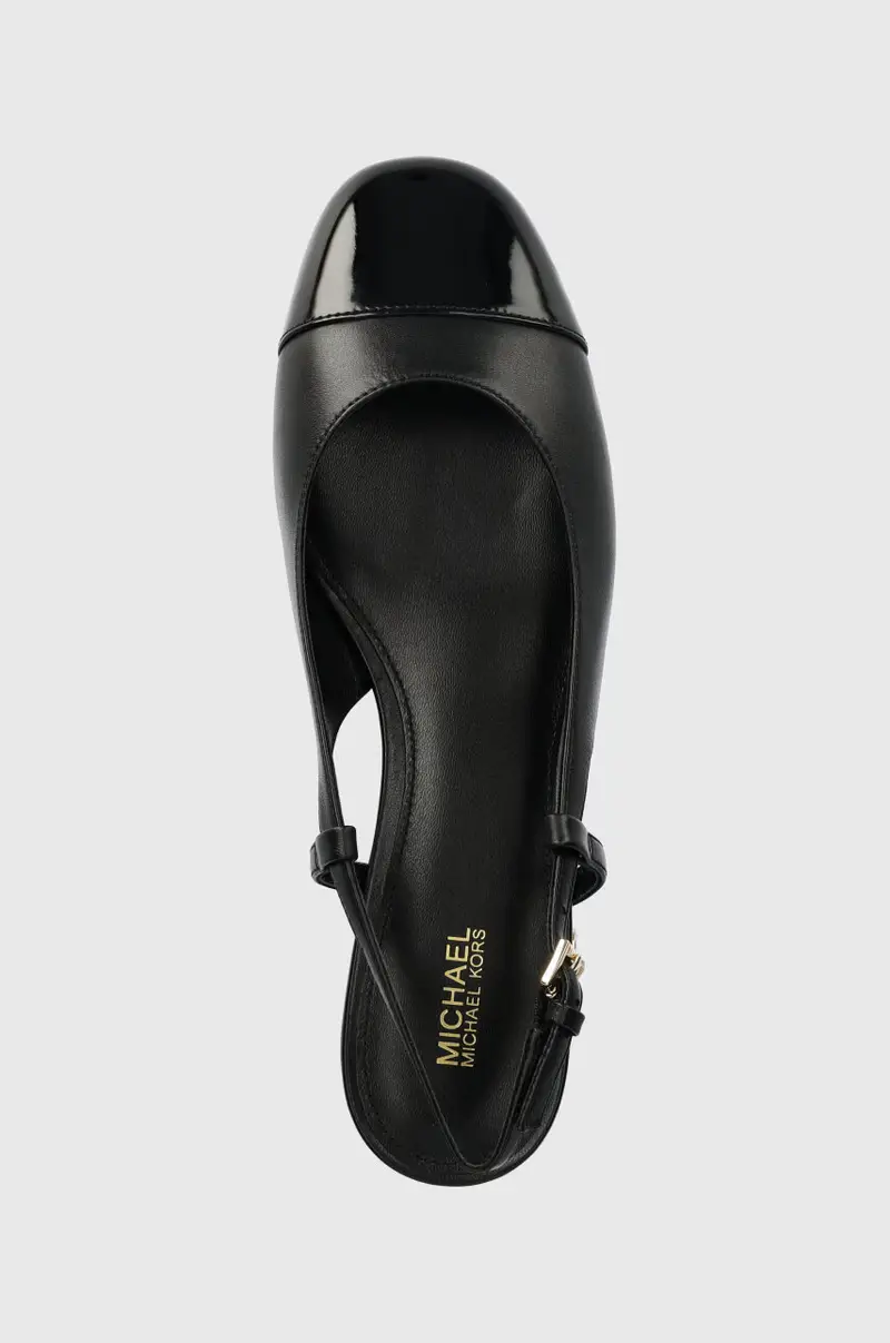 balerrine in pelle Perla colore nero 40R4PLFP1L miniatura 4