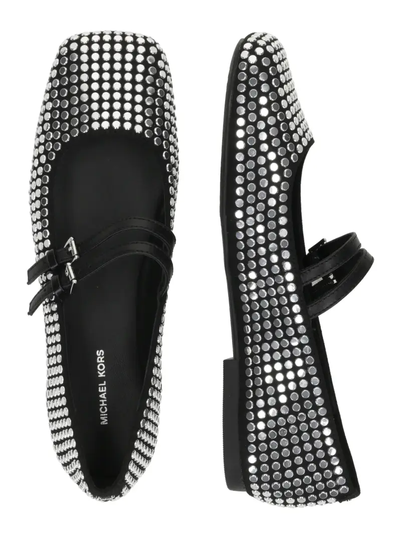 Ballerina con cinturino MATILDA nero / argento miniatura 2