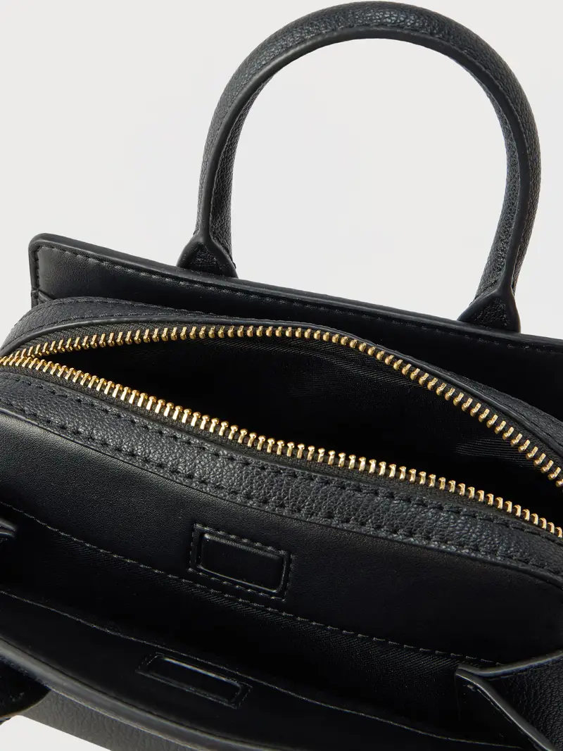 Borsa a mano nero miniatura 3