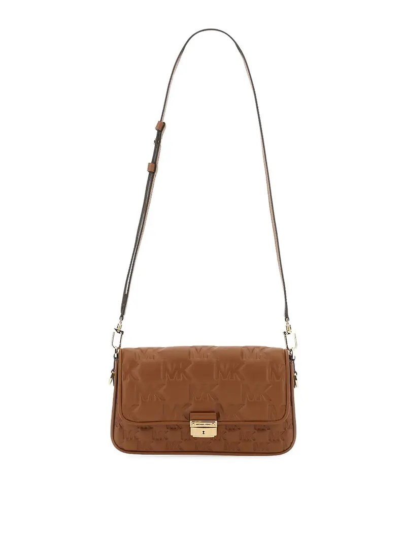 Borsa Con Logo Marrone Chiaro