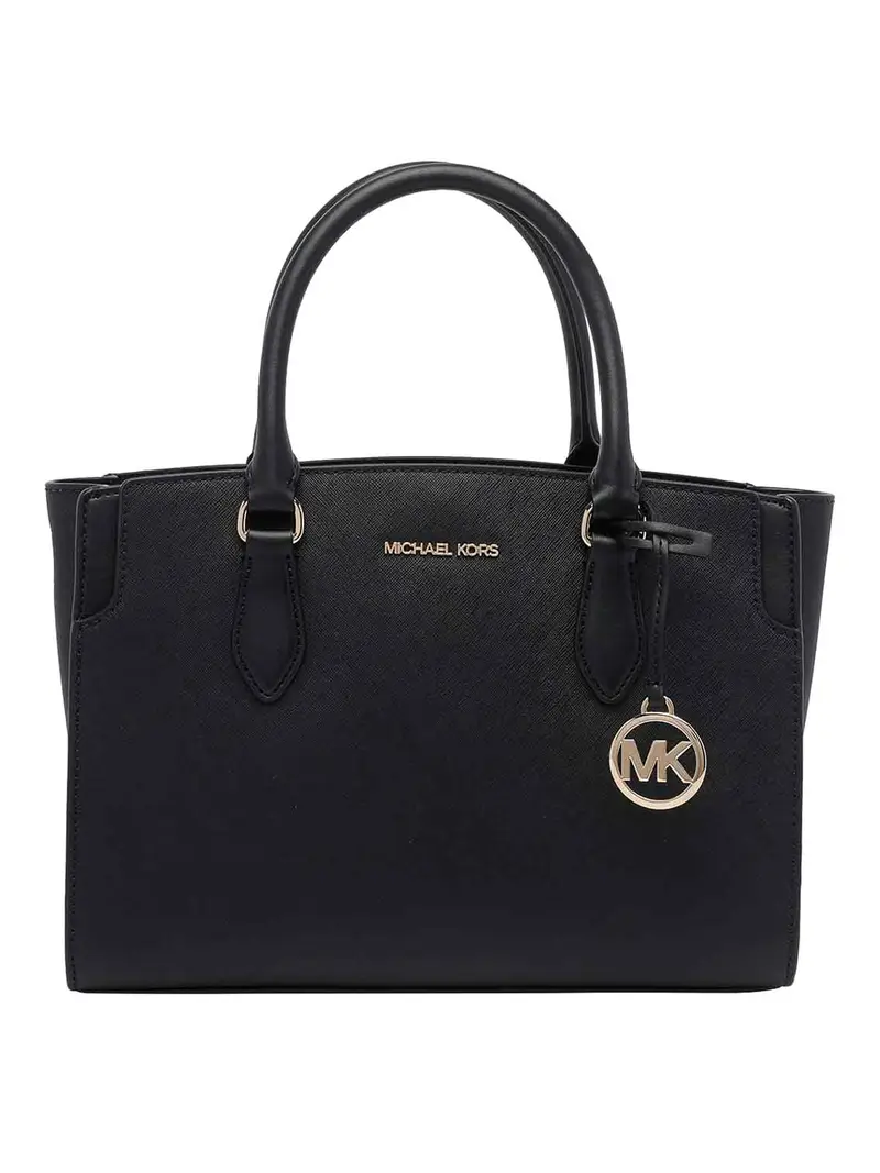 Borsa tote Becca media nera Nero