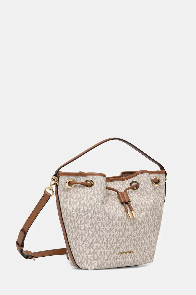 borsetta colore beige 30F5GQ7M8B miniatura 2