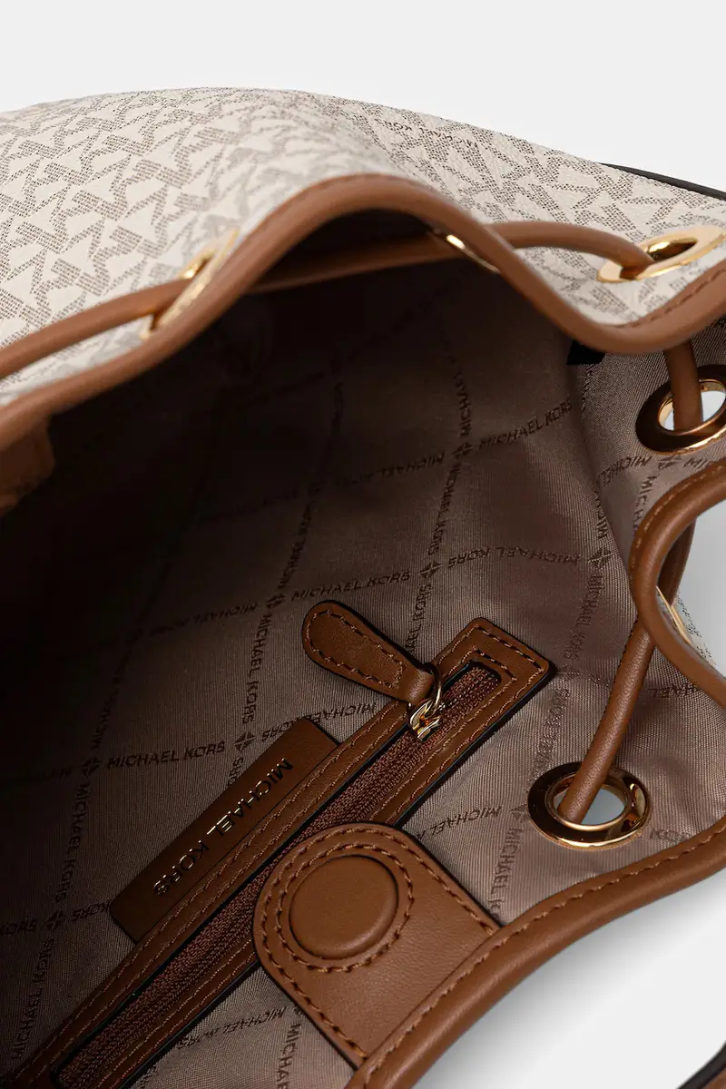 borsetta colore beige 30F5GQ7M8B miniatura 5