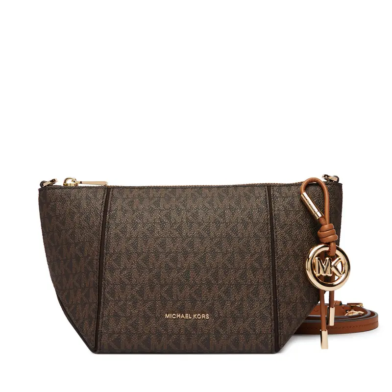 Borsetta MICHAEL Michael Kors Sm Tz Xbody 32R6G9JC1B Écru Écru