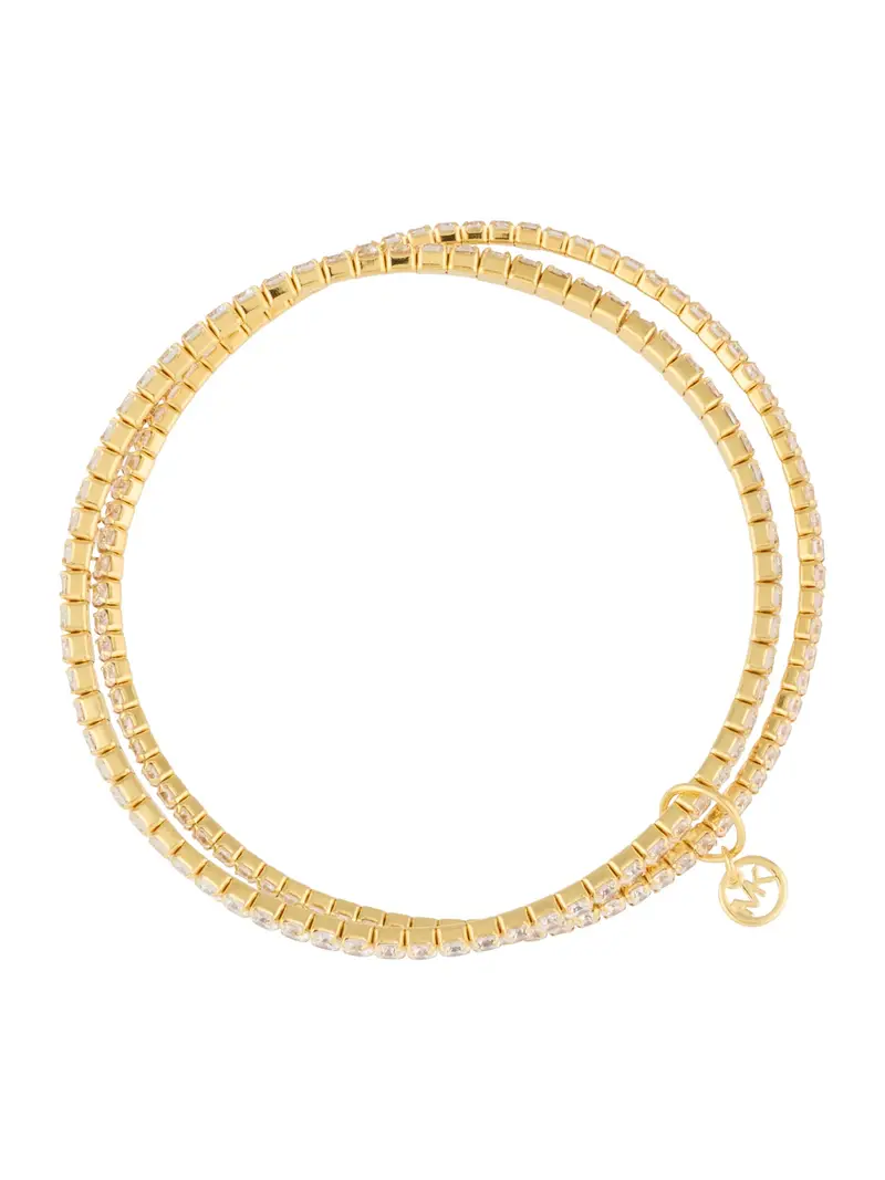 Braccialetto 'BRILLIANCE' oro / trasparente miniatura 2