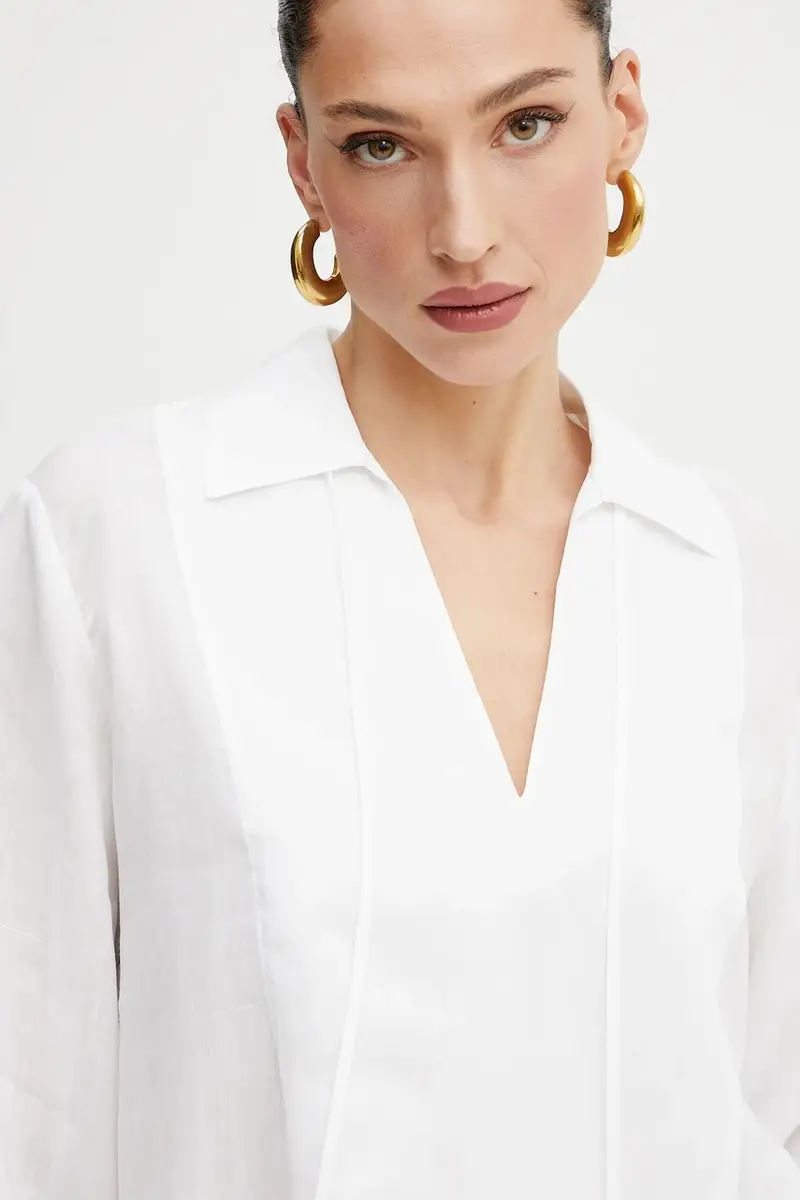 camicetta donna colore bianco MS540SPH7A miniatura 4