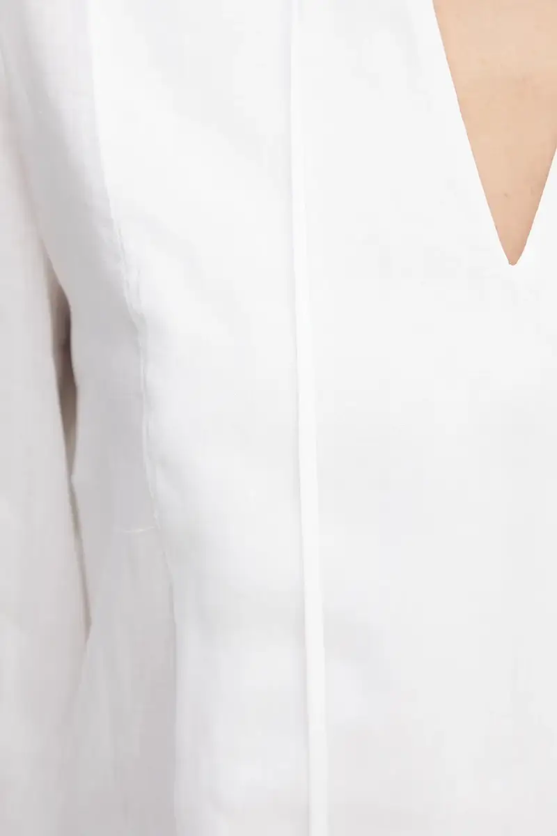 camicetta donna colore bianco MS540SPH7A miniatura 5