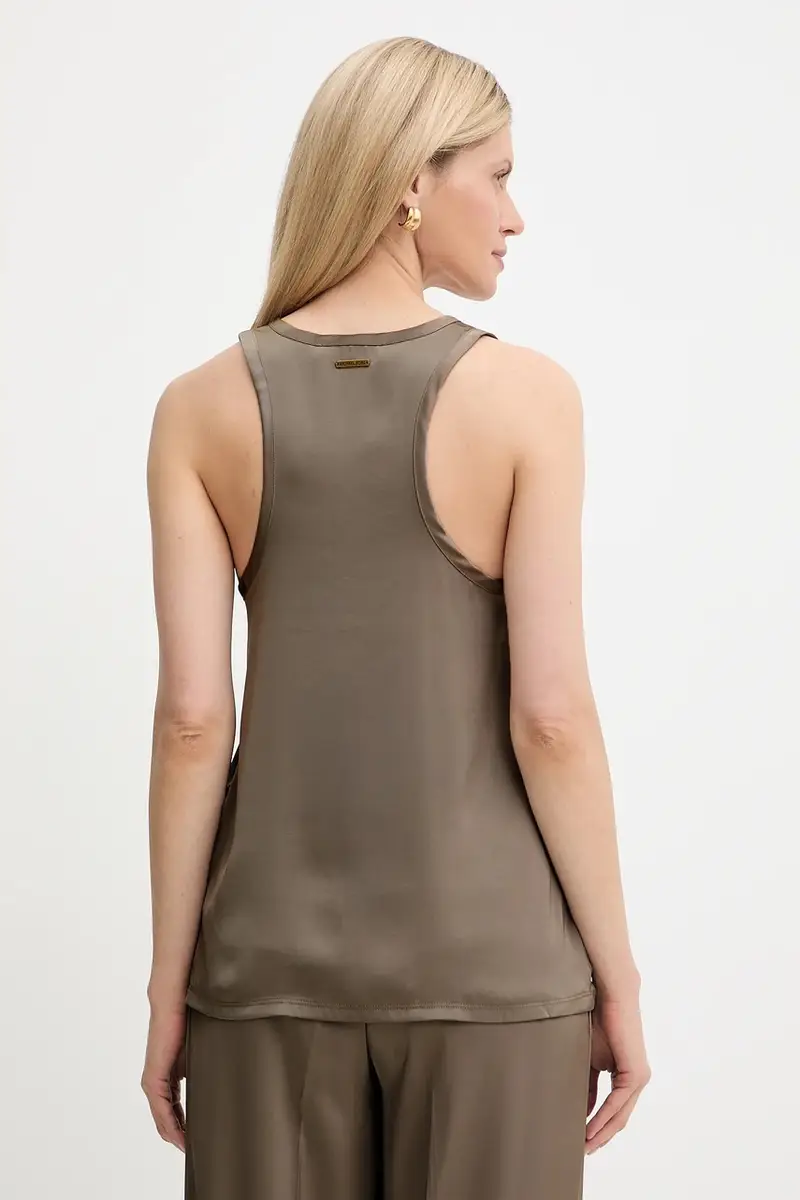 camicetta donna colore verde MT540TXAYJ miniatura 3