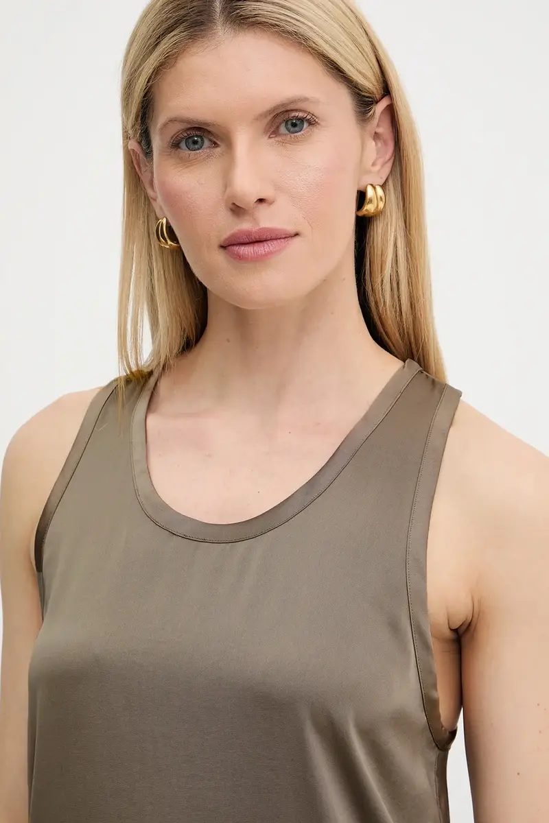 camicetta donna colore verde MT540TXAYJ miniatura 4