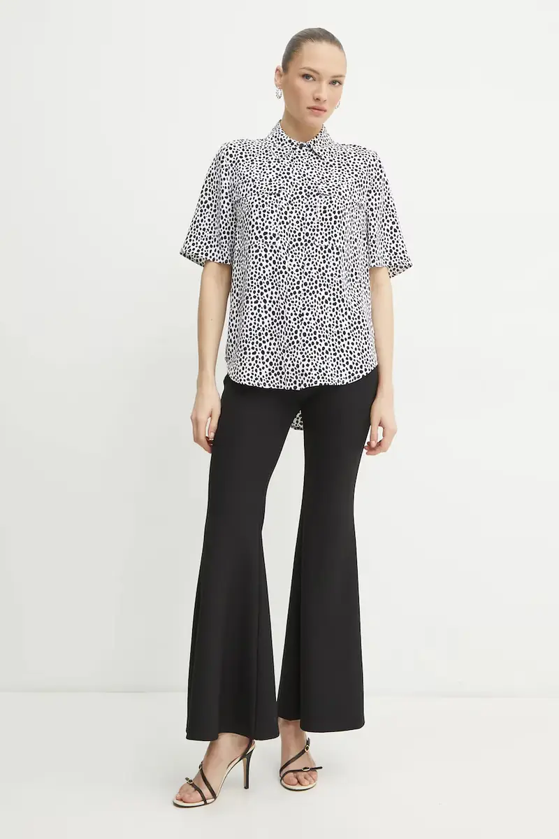 camicia donna colore bianco MR540S2GS6 miniatura 2