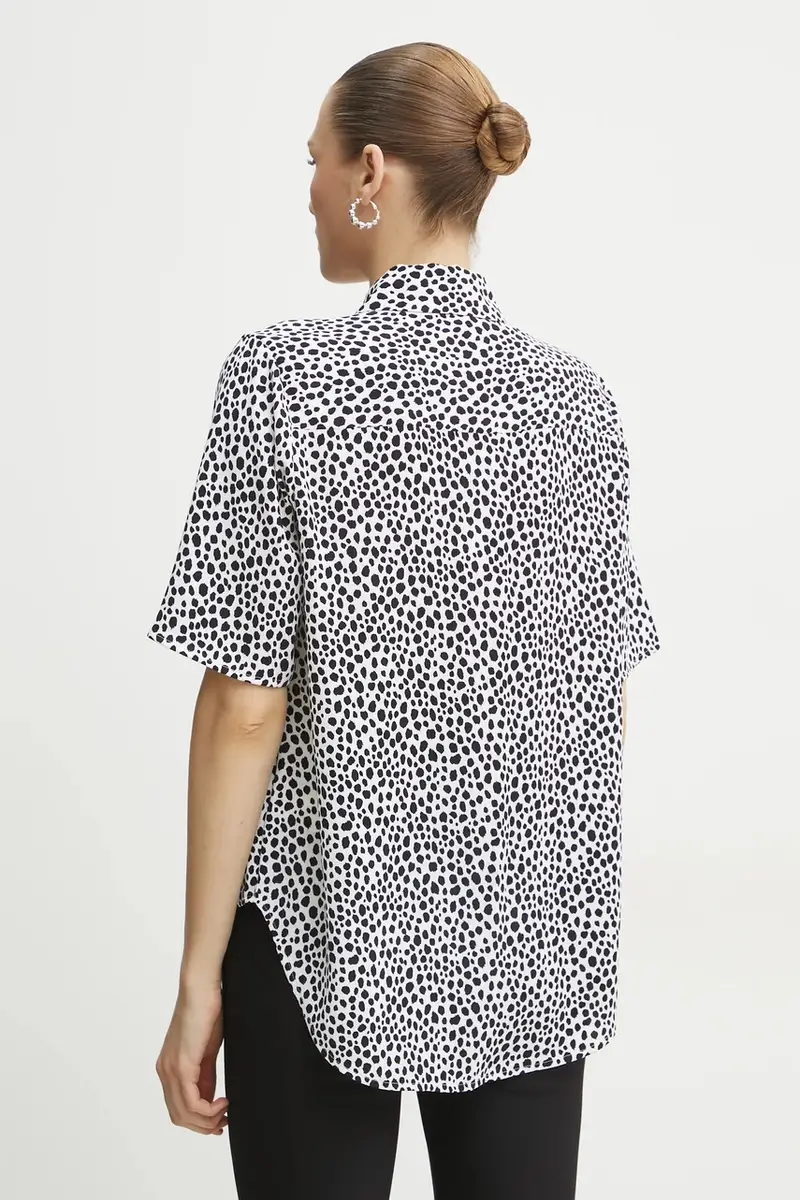 camicia donna colore bianco MR540S2GS6 miniatura 3