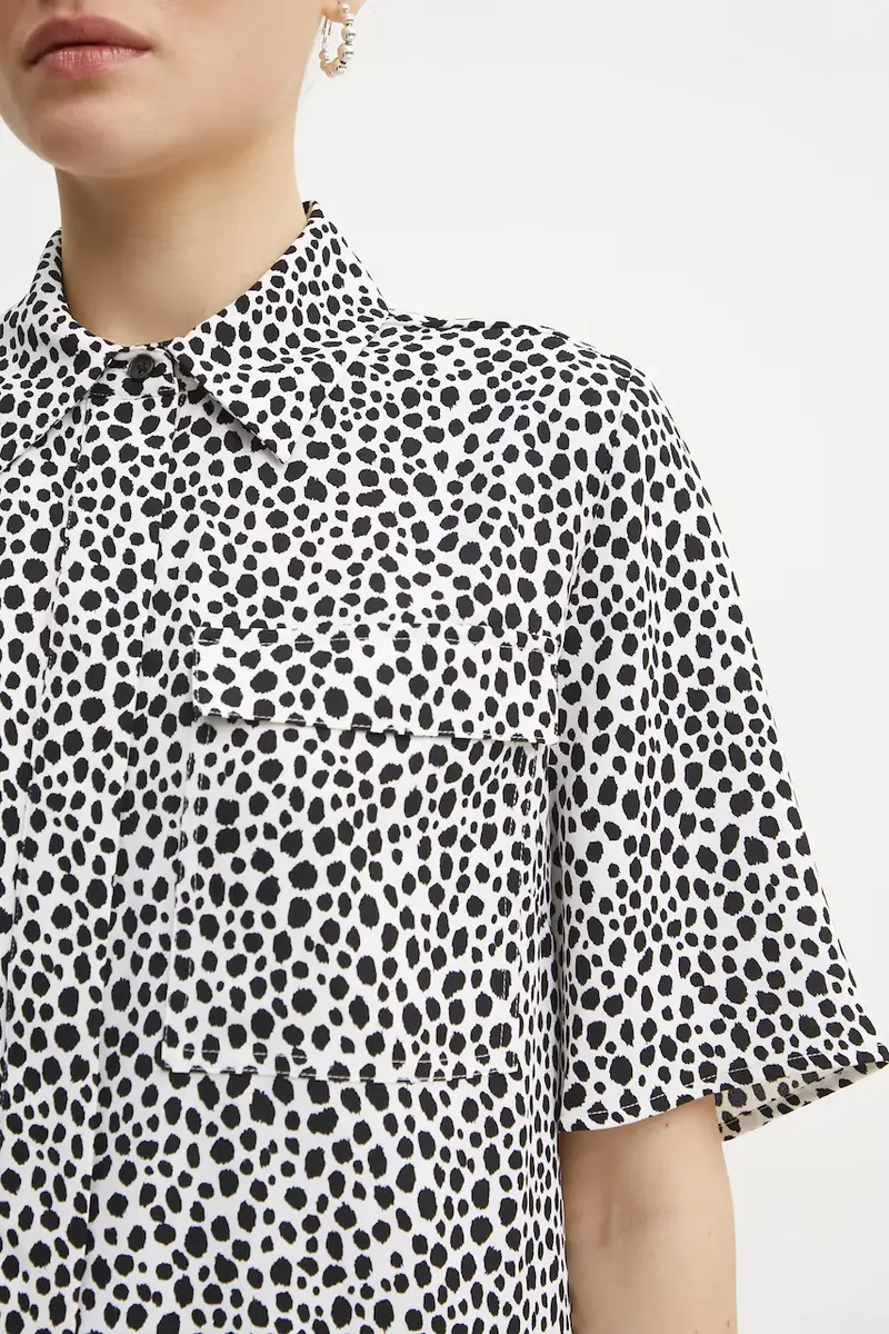 camicia donna colore bianco MR540S2GS6 miniatura 5