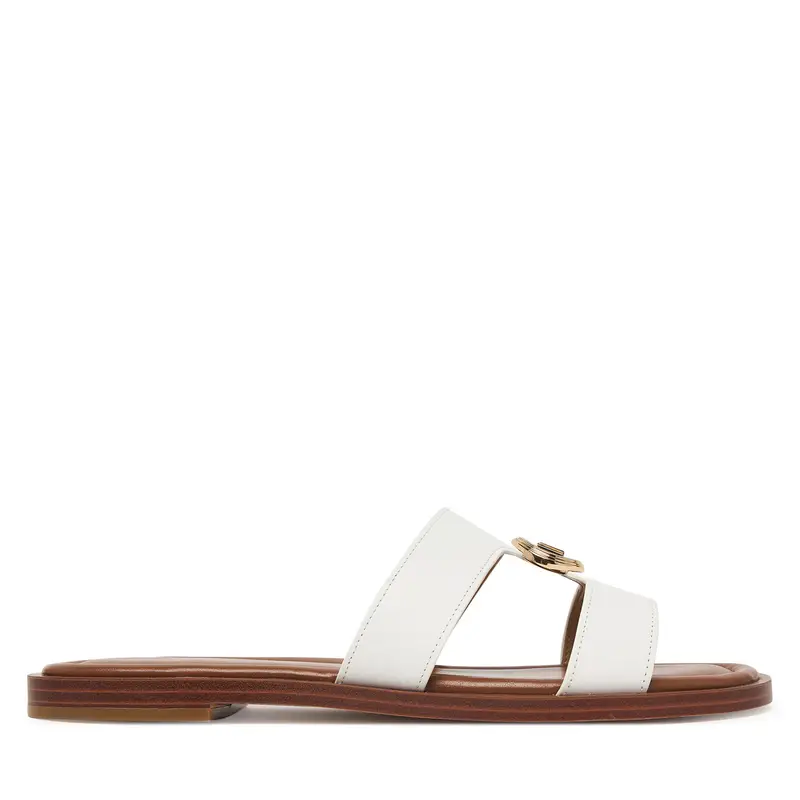 Ciabatte MICHAEL Michael Kors Ering Flat 40S6ERFS2L Bianco