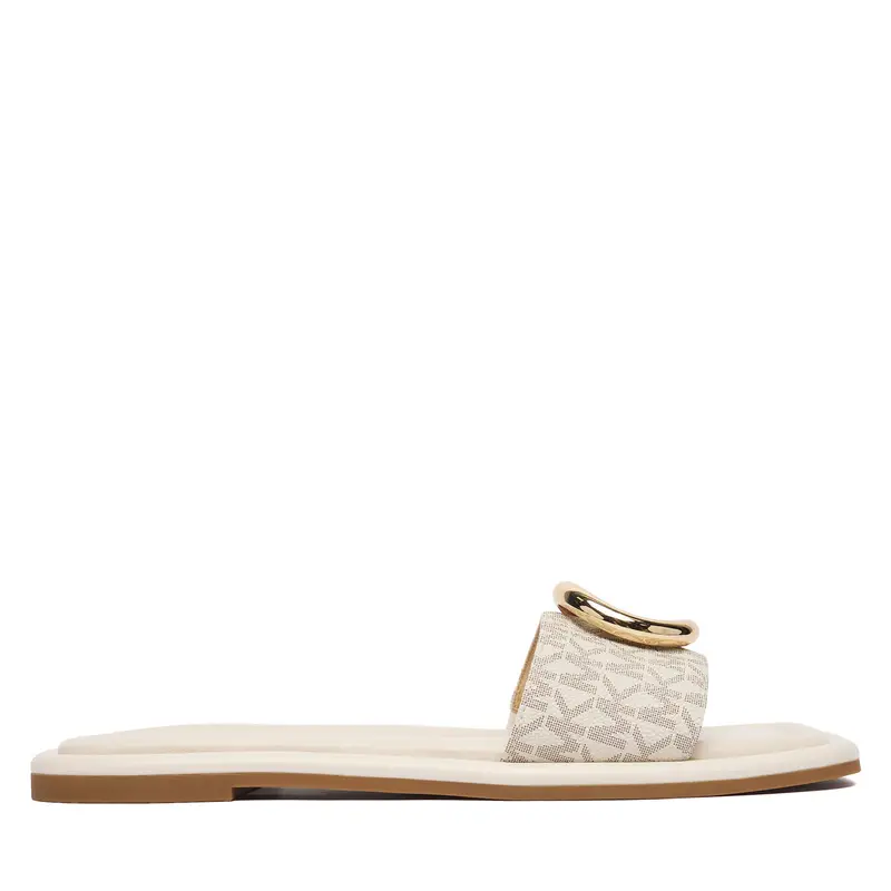Ciabatte MICHAEL Michael Kors Milan 40F5MLFS1B Écru Écru