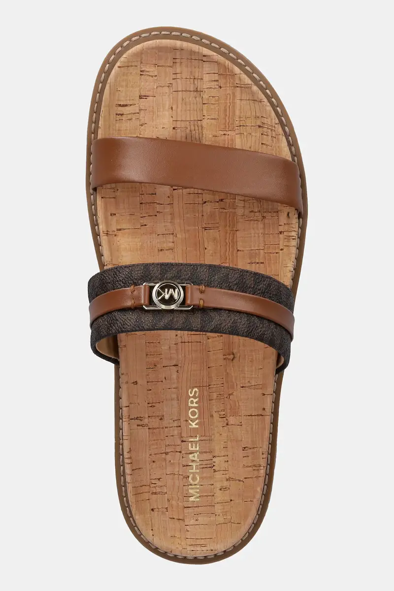 ciabatte slide Mandy donna colore marrone 40S5MAFS3L.227 miniatura 4