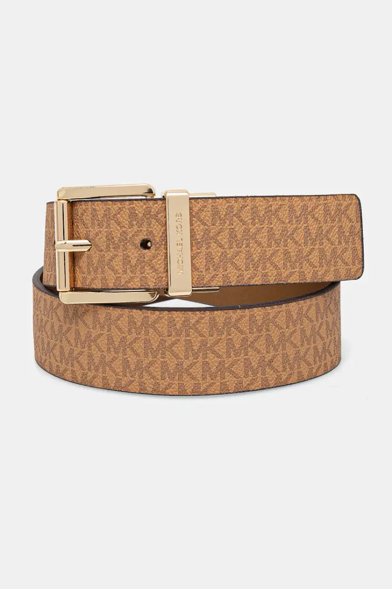 cintura in pelle bilaterale donna colore marrone