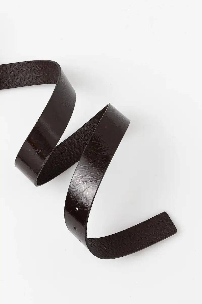 cintura in pelle bilaterale donna colore marrone 559162 miniatura 2