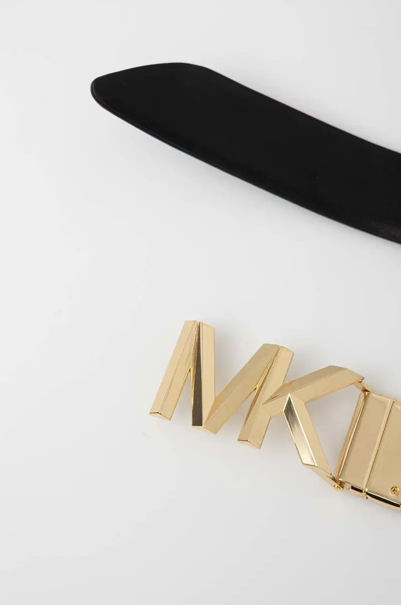 cintura in pelle bilaterale donna Nero miniatura 4