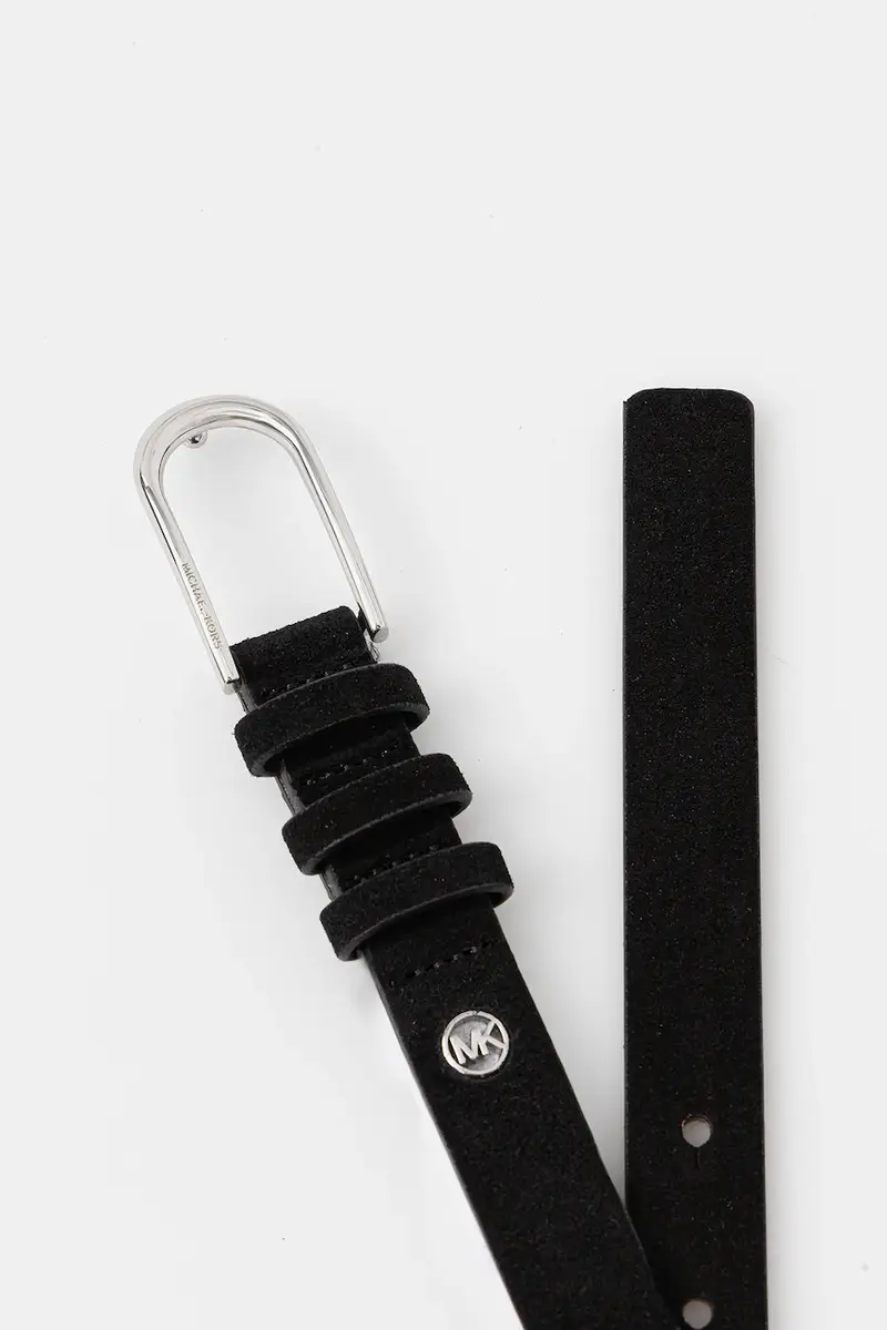 cintura in pelle donna colore nero 29MKWB529016 miniatura 2