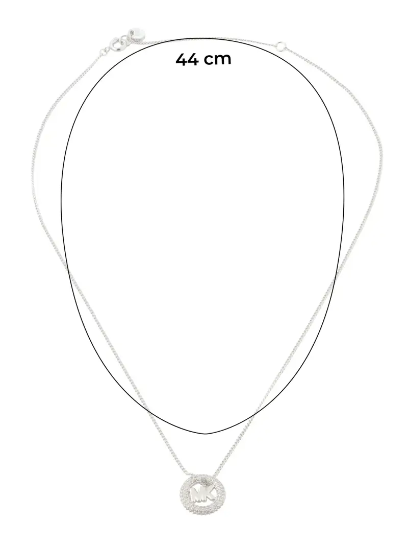 Michael Michael Kors Collana argento con ciondolo miniatura 2