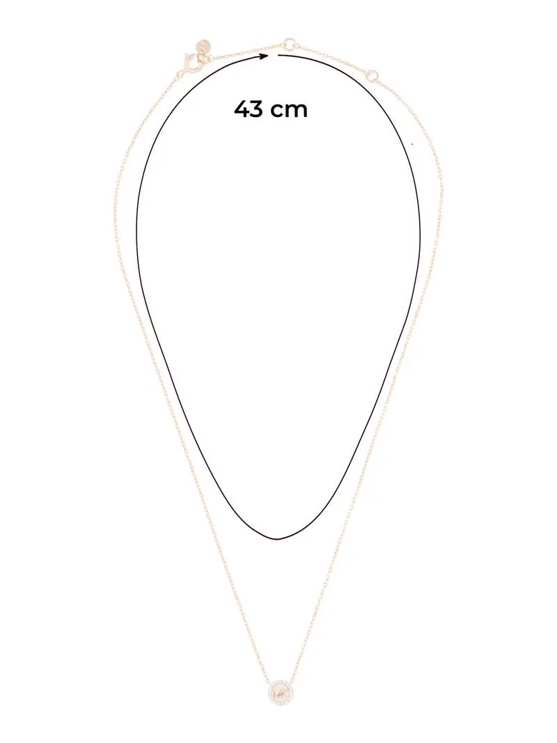 Collana oro rosé Oro rosé miniatura 2