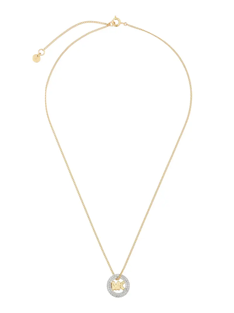 Collana oro / trasparente