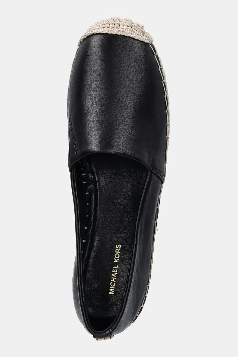 espadrillas in pelle Lynn colore nero 40S5LYFP1L.001 miniatura 4