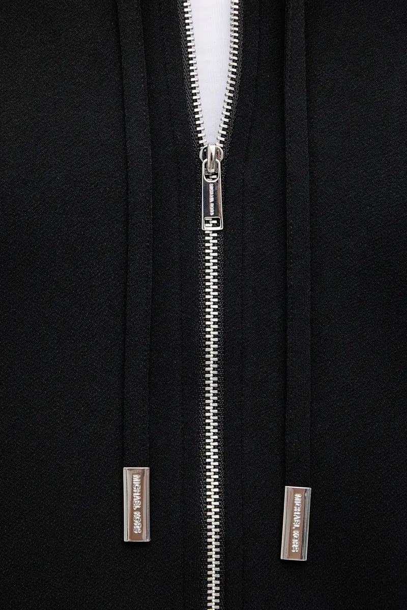 felpa donna colore nero con cappuccio MT551SSE45 miniatura 5