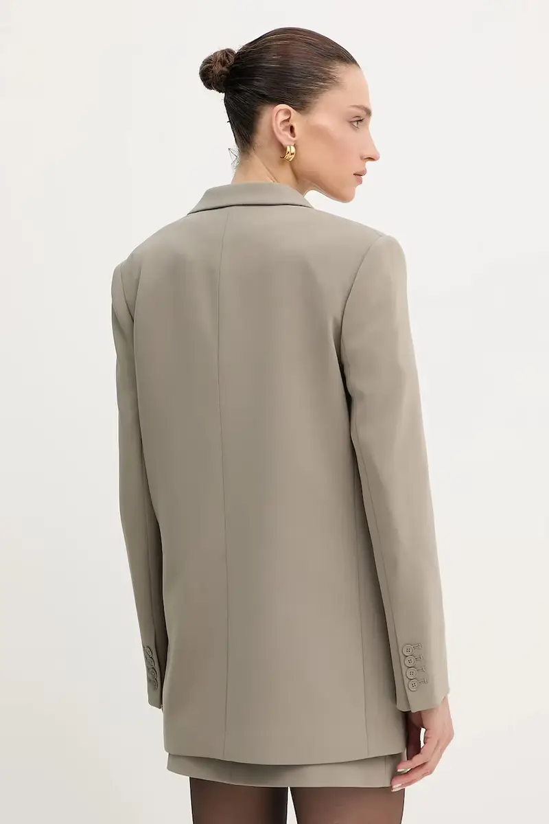 giacca colore marrone MF4108YENX miniatura 3